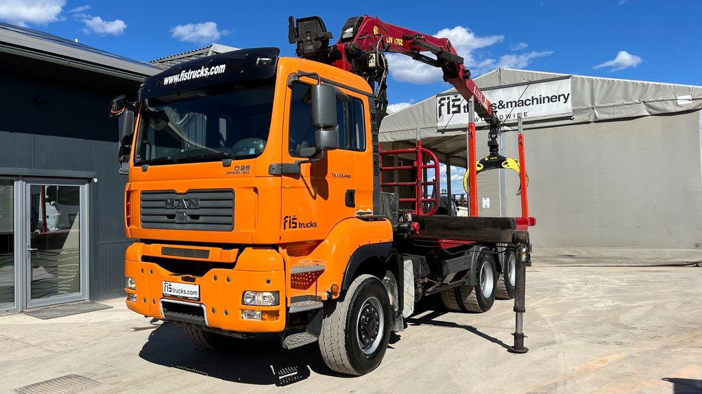 Holztransporter MAN TGA 33.480 6x6 forest truck - Complete Spring - LIV 170 Z + scissors: das Bild 13