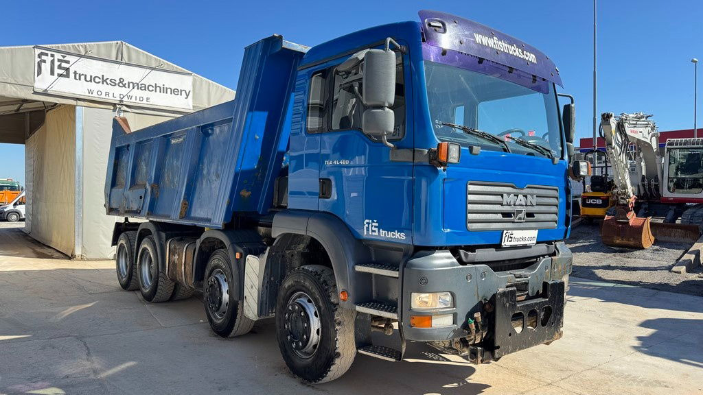 MAN TGA 41.480 8x4 Meiller dumper tipper - ac - Kipper: das Bild 3 MAN TGA 41.480 8x4 Meiller dumper tipper - ac - Kipper: das Bild 3