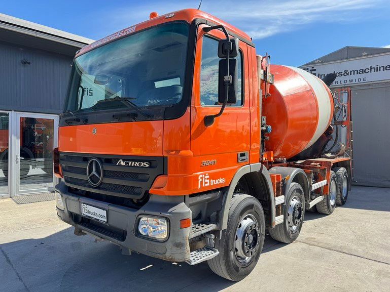 Mercedes-Benz Actros 3241 8x4 mixer 9m3 - Fahrmischer: das Bild 1 Mercedes-Benz Actros 3241 8x4 mixer 9m3 - Fahrmischer: das Bild 1