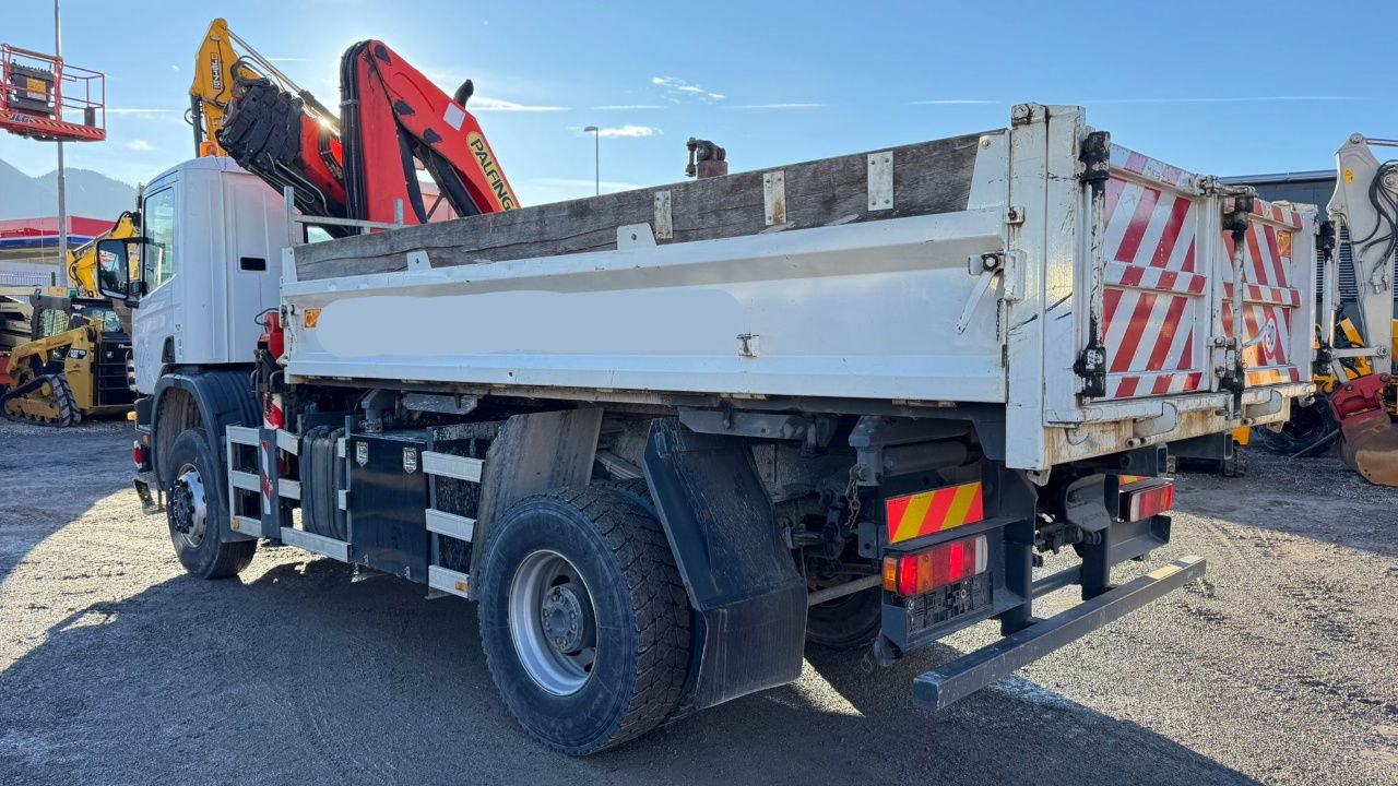 Scania P 114C 340 4x4 tipper - PK 14080 - 10.6M - 108.000km - Kipper, Autokran: das Bild 5 Scania P 114C 340 4x4 tipper - PK 14080 - 10.6M - 108.000km - Kipper, Autokran: das Bild 5