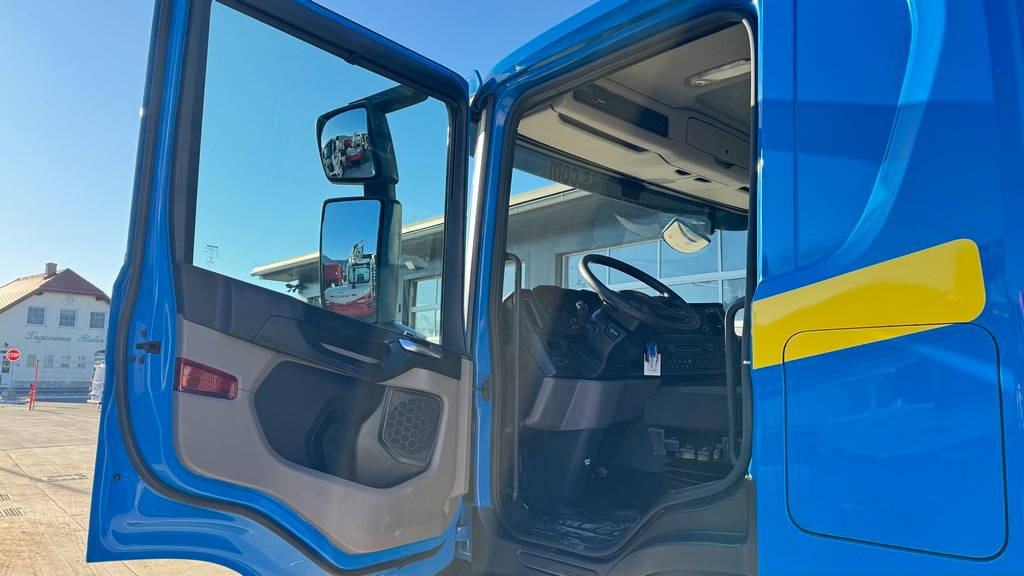 Containerwagen/ Wechselfahrgestell LKW Scania P 360 6x2 palfinger abroll tipper - steering axle: das Bild 26