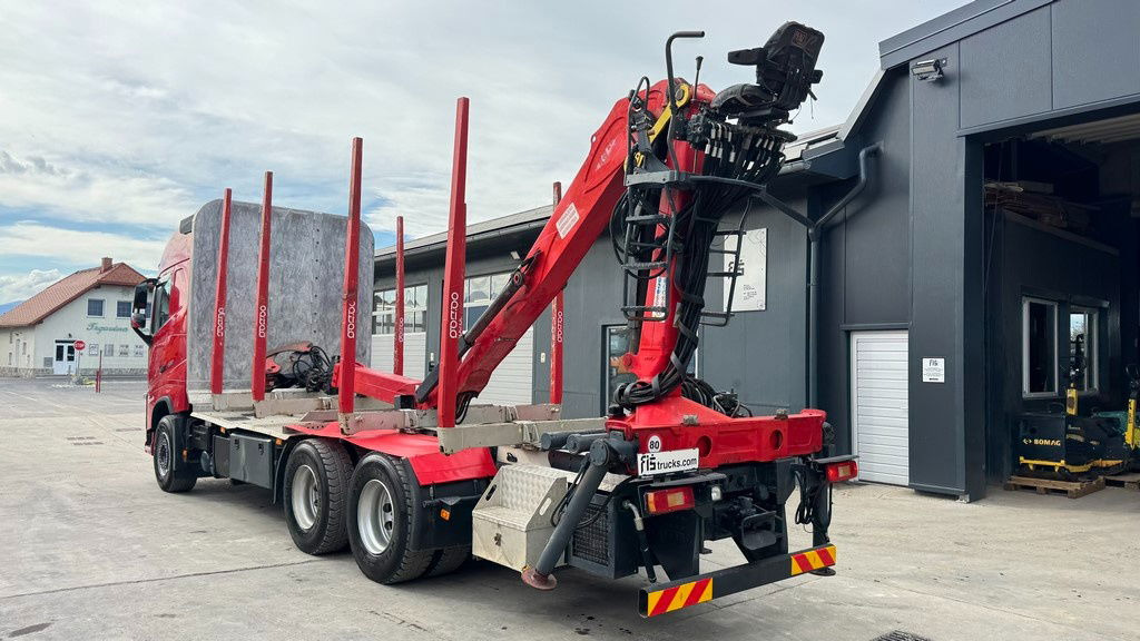 Volvo FH 500 6x4 forest truck - Epsilon 110Z - scissors - Containerwagen/ Wechselfahrgestell LKW: das Bild 5 Volvo FH 500 6x4 forest truck - Epsilon 110Z - scissors - Containerwagen/ Wechselfahrgestell LKW: das Bild 5