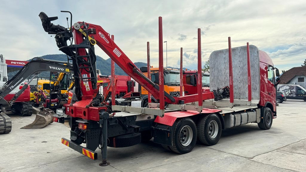 Volvo FH 500 6x4 forest truck - Epsilon 110Z - scissors - Containerwagen/ Wechselfahrgestell LKW: das Bild 4 Volvo FH 500 6x4 forest truck - Epsilon 110Z - scissors - Containerwagen/ Wechselfahrgestell LKW: das Bild 4