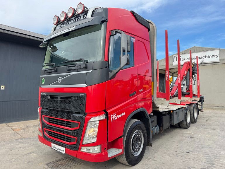 Volvo FH 500 6x4 forest truck - Epsilon 110Z - scissors - Containerwagen/ Wechselfahrgestell LKW: das Bild 1 Volvo FH 500 6x4 forest truck - Epsilon 110Z - scissors - Containerwagen/ Wechselfahrgestell LKW: das Bild 1