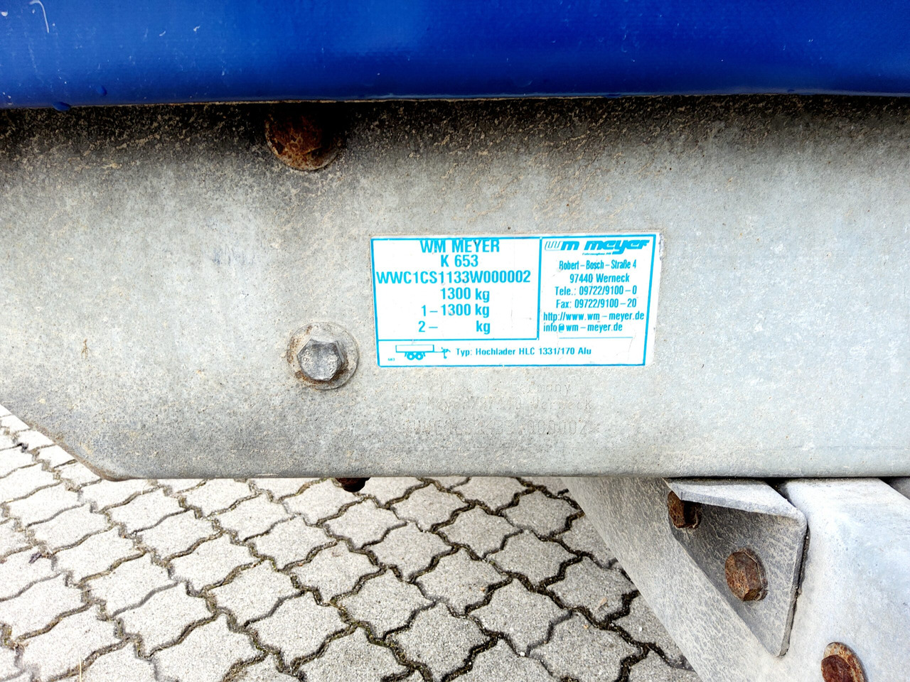 PKW Anhänger, Planenanhänger WM Mayer HLCE Anhänger / Fahrradanhänger: das Bild 6