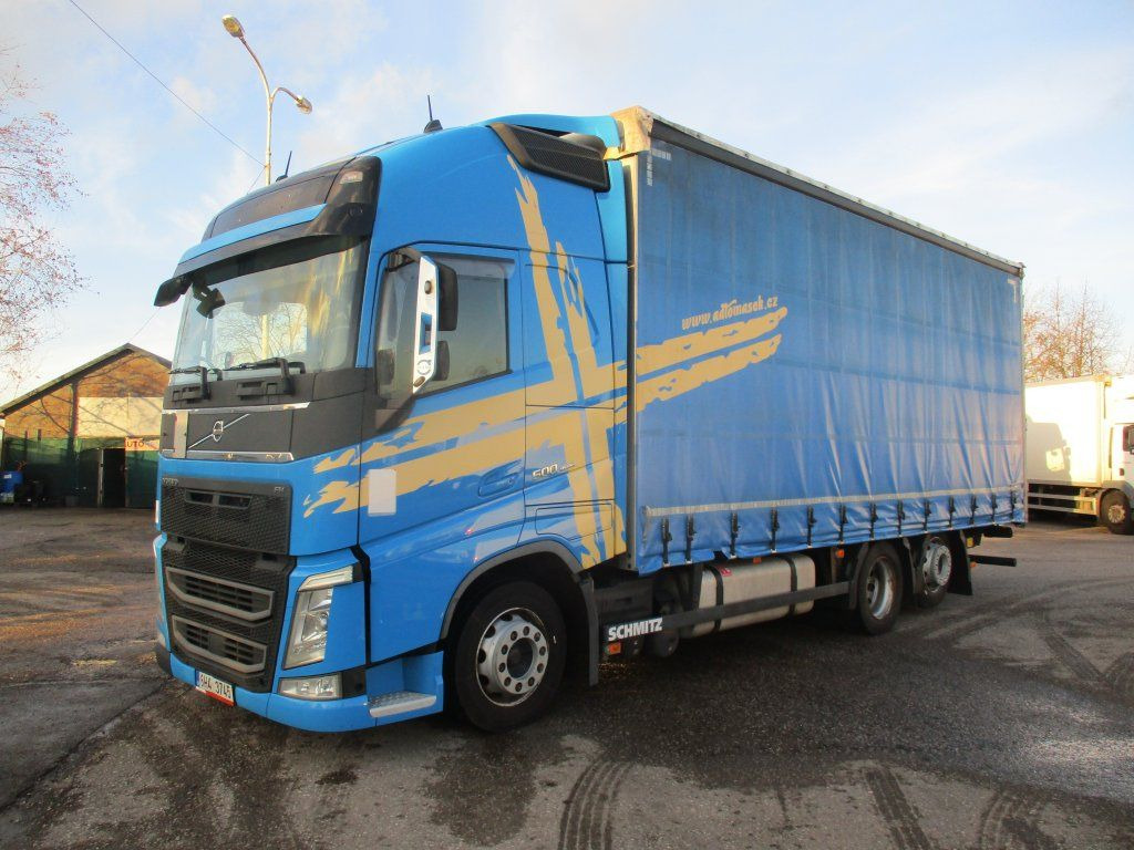 Volvo FH500 6x2 Euro 6 + Schmitz - Plane LKW: das Bild 1 Volvo FH500 6x2 Euro 6 + Schmitz - Plane LKW: das Bild 1
