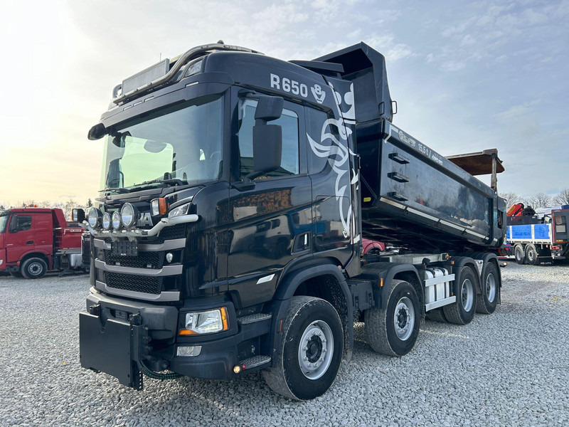 Scania R 650 8x4 / V8 / TULOSSA - Kipper: das Bild 1 Scania R 650 8x4 / V8 / TULOSSA - Kipper: das Bild 1