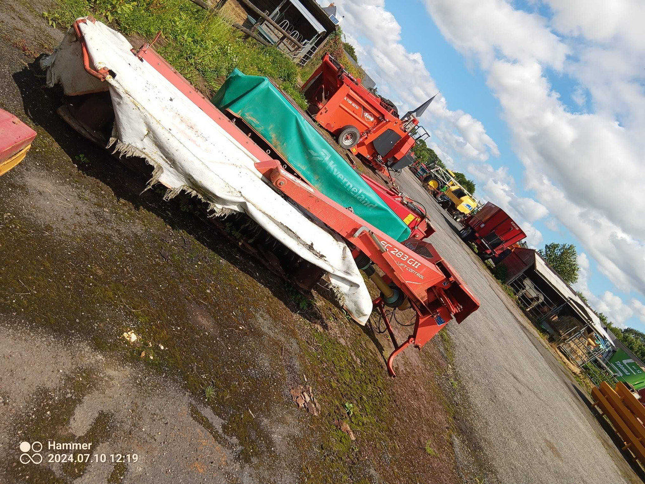 Kosiarka Kuhn fc 283 GII - Mähwerk: das Bild 2 Kosiarka Kuhn fc 283 GII - Mähwerk: das Bild 2