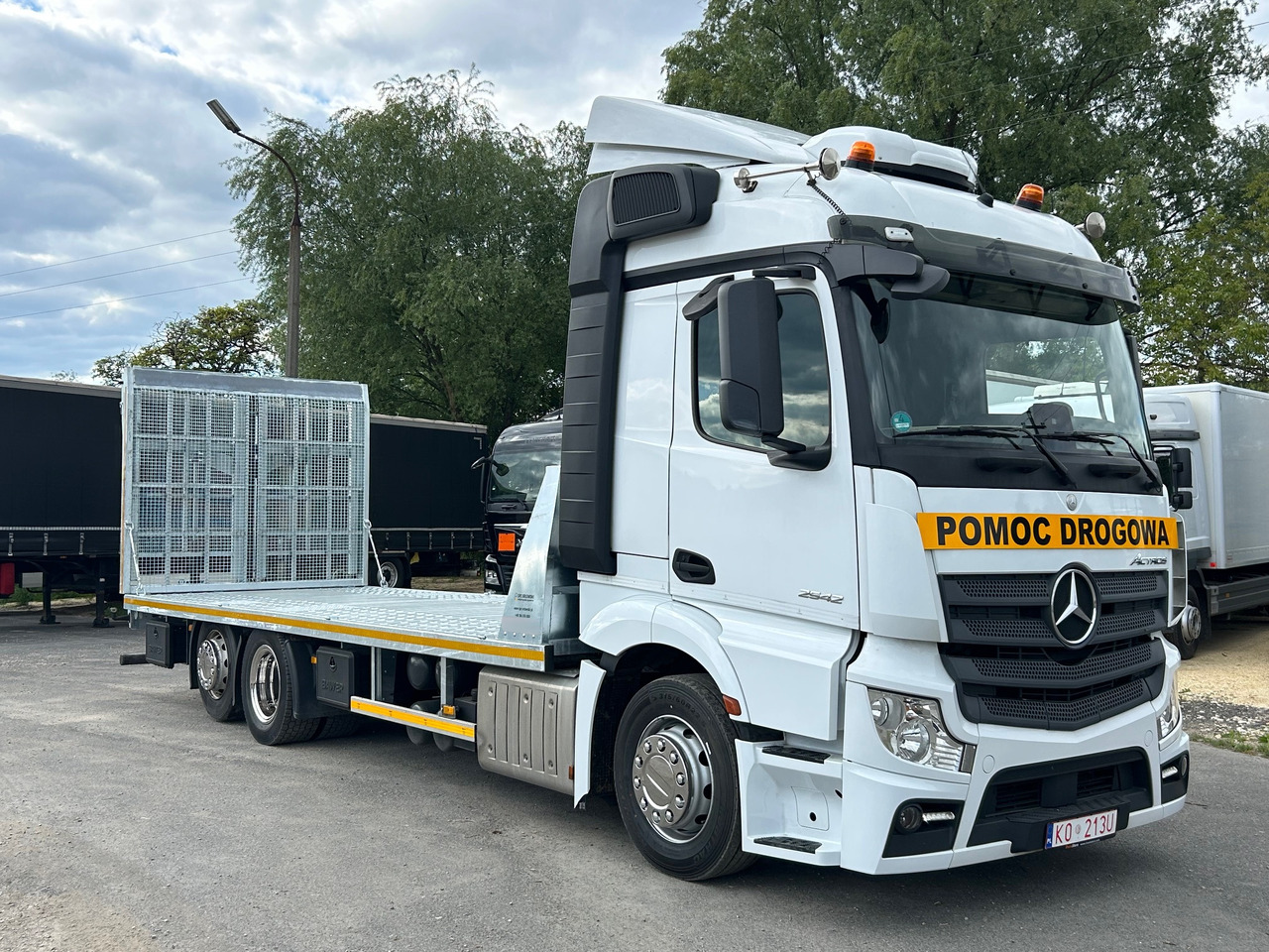 MERCEDES-BENZ Actros 2542 / 2019 / NEW Galvanized tow truck 2025 /9.5m - Autotransporter LKW: das Bild 1 MERCEDES-BENZ Actros 2542 / 2019 / NEW Galvanized tow truck 2025 /9.5m - Autotransporter LKW: das Bild 1