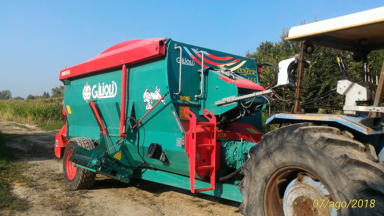 ITALMIX GILIOLI CONDOR - Futtermischwagen: das Bild 1 ITALMIX GILIOLI CONDOR - Futtermischwagen: das Bild 1
