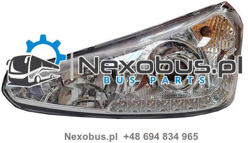 Reflektor Scania Irizar PB z lampa do jazdy dziennej i kierunkowskazem LED lewa - Hauptscheinwerfer für Bus: das Bild 1 Reflektor Scania Irizar PB z lampa do jazdy dziennej i kierunkowskazem LED lewa - Hauptscheinwerfer für Bus: das Bild 1