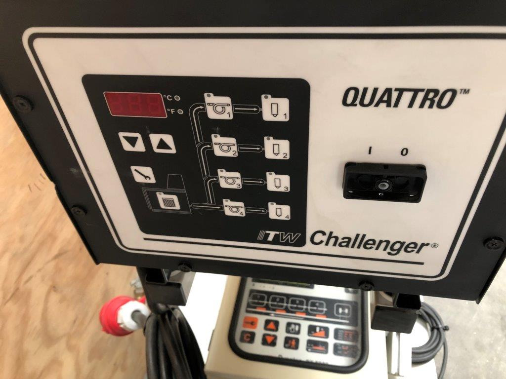 Druckmaschine Dynatec Quattro Challenger glue melter with two application nozzles Dy 2002 control unit for 8 channels: das Bild 8 Druckmaschine Dynatec Quattro Challenger glue melter with two application nozzles Dy 2002 control unit for 8 channels: das Bild 8