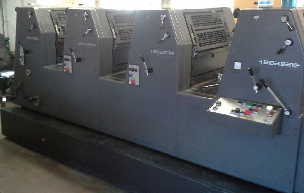 Heidelberg GTO 52-4-P3 four-color offset press - Offsetdruckmaschine: das Bild 2 Heidelberg GTO 52-4-P3 four-color offset press - Offsetdruckmaschine: das Bild 2