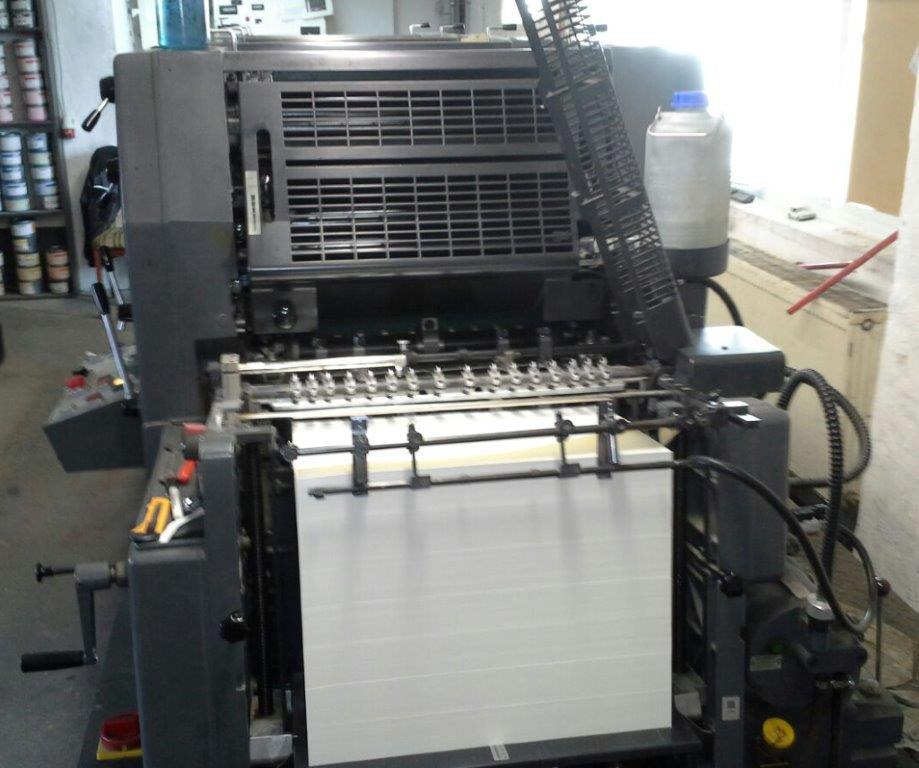 Heidelberg GTO 52-4-P3 four-color offset press - Offsetdruckmaschine: das Bild 4 Heidelberg GTO 52-4-P3 four-color offset press - Offsetdruckmaschine: das Bild 4