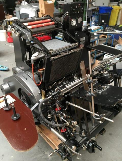 Heidelberg GTP Hot Foil Embossing Crucible - Druckmaschine: das Bild 1 Heidelberg GTP Hot Foil Embossing Crucible - Druckmaschine: das Bild 1