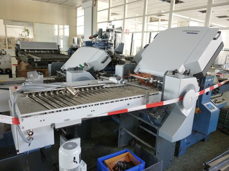 Heidelberg Stahlfolder PFH-82 pallet feeder with SSP-82 slitter shaft station - Falzmaschine: das Bild 4 Heidelberg Stahlfolder PFH-82 pallet feeder with SSP-82 slitter shaft station - Falzmaschine: das Bild 4