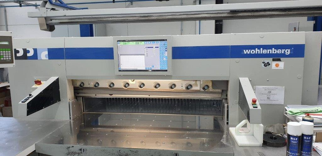 Papierschneidemaschine High performance cutting line Baumann Wohlenberg Perfecta 132 TS ASE LM: das Bild 14