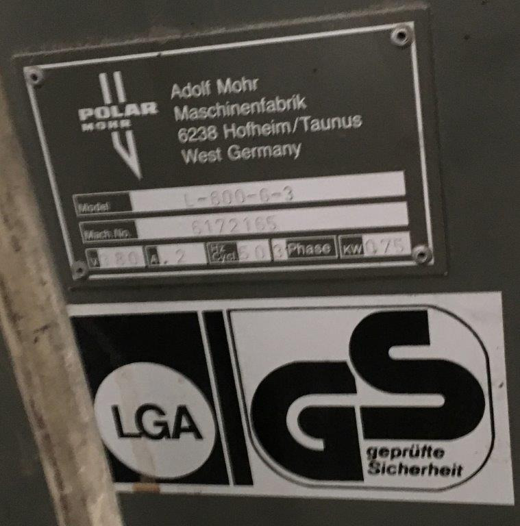 Polar Mohr L 600-G-3 fork lift with adjustable forks - Lagertechnik: das Bild 2 Polar Mohr L 600-G-3 fork lift with adjustable forks - Lagertechnik: das Bild 2