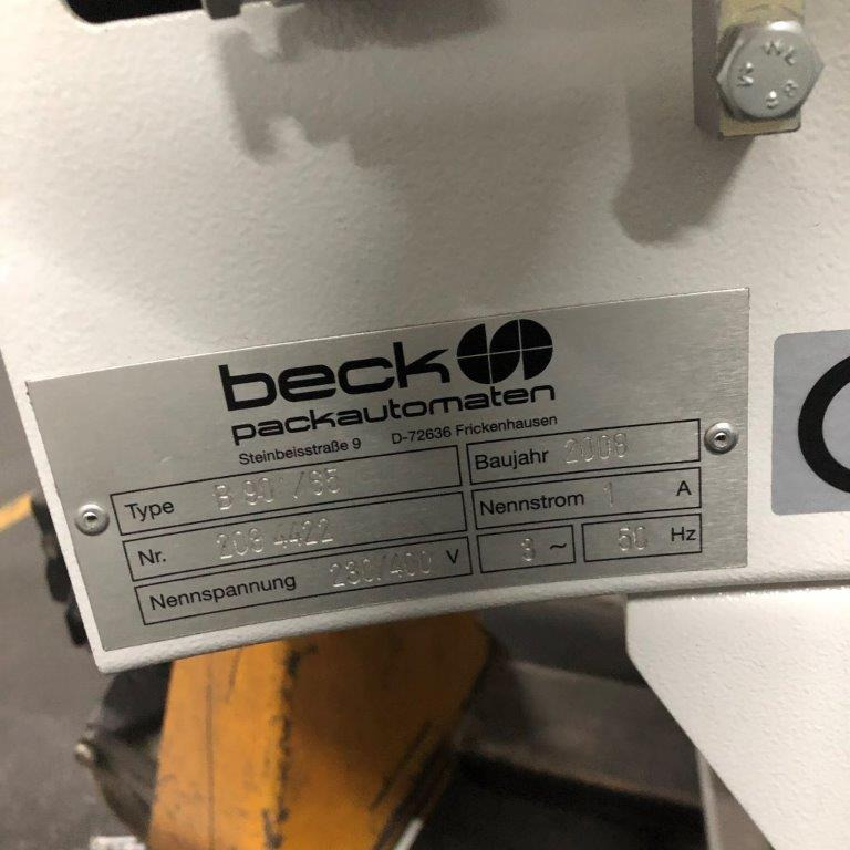 As new film packaging with forming shoulder machine Beck Multiplex Pico MP with shrink tunnel HV 601 - Verpackungsmaschine: das Bild 3 As new film packaging with forming shoulder machine Beck Multiplex Pico MP with shrink tunnel HV 601 - Verpackungsmaschine: das Bild 3