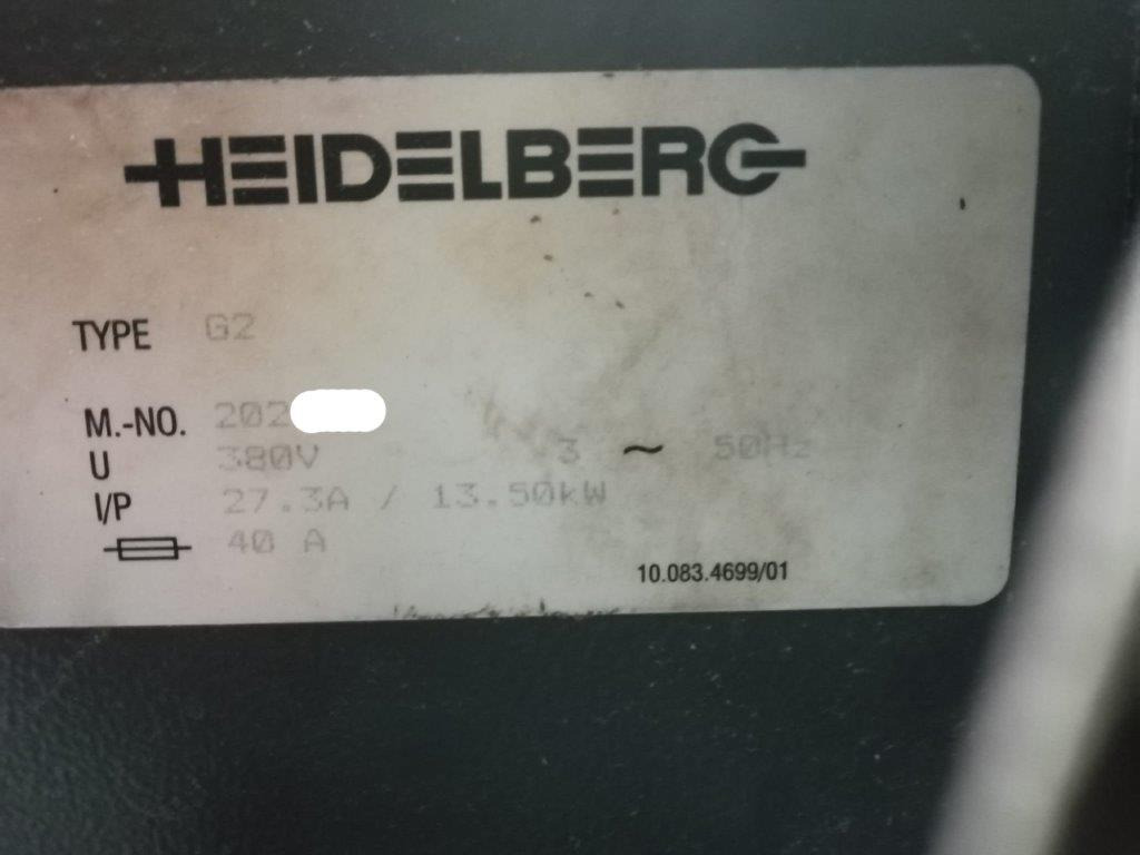 Offsetdruckmaschine excellent straight two colour Heidelberg SM 52-2 built 1998: das Bild 8