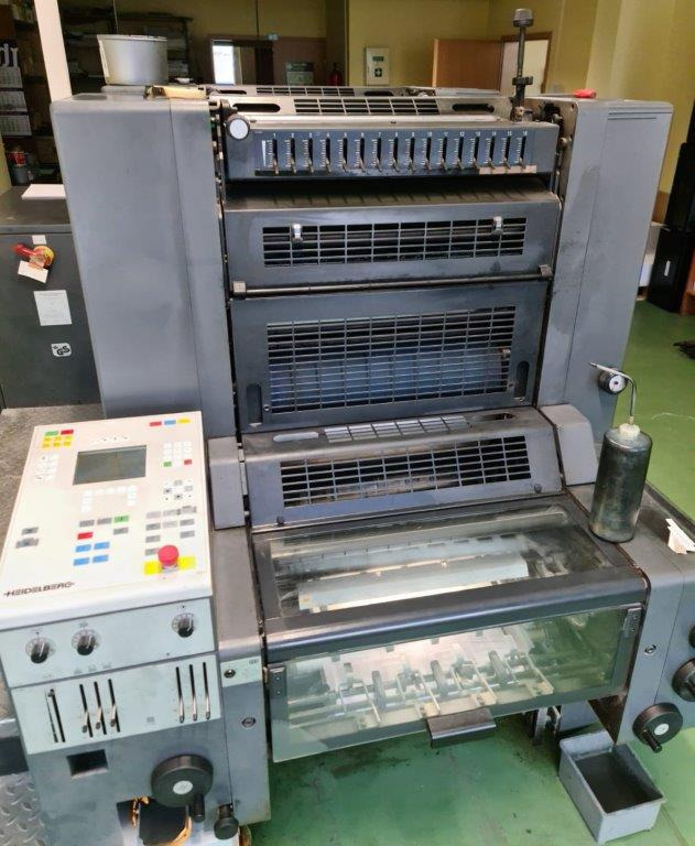 Offsetdruckmaschine excellent straight two colour Heidelberg SM 52-2 built 1998: das Bild 6