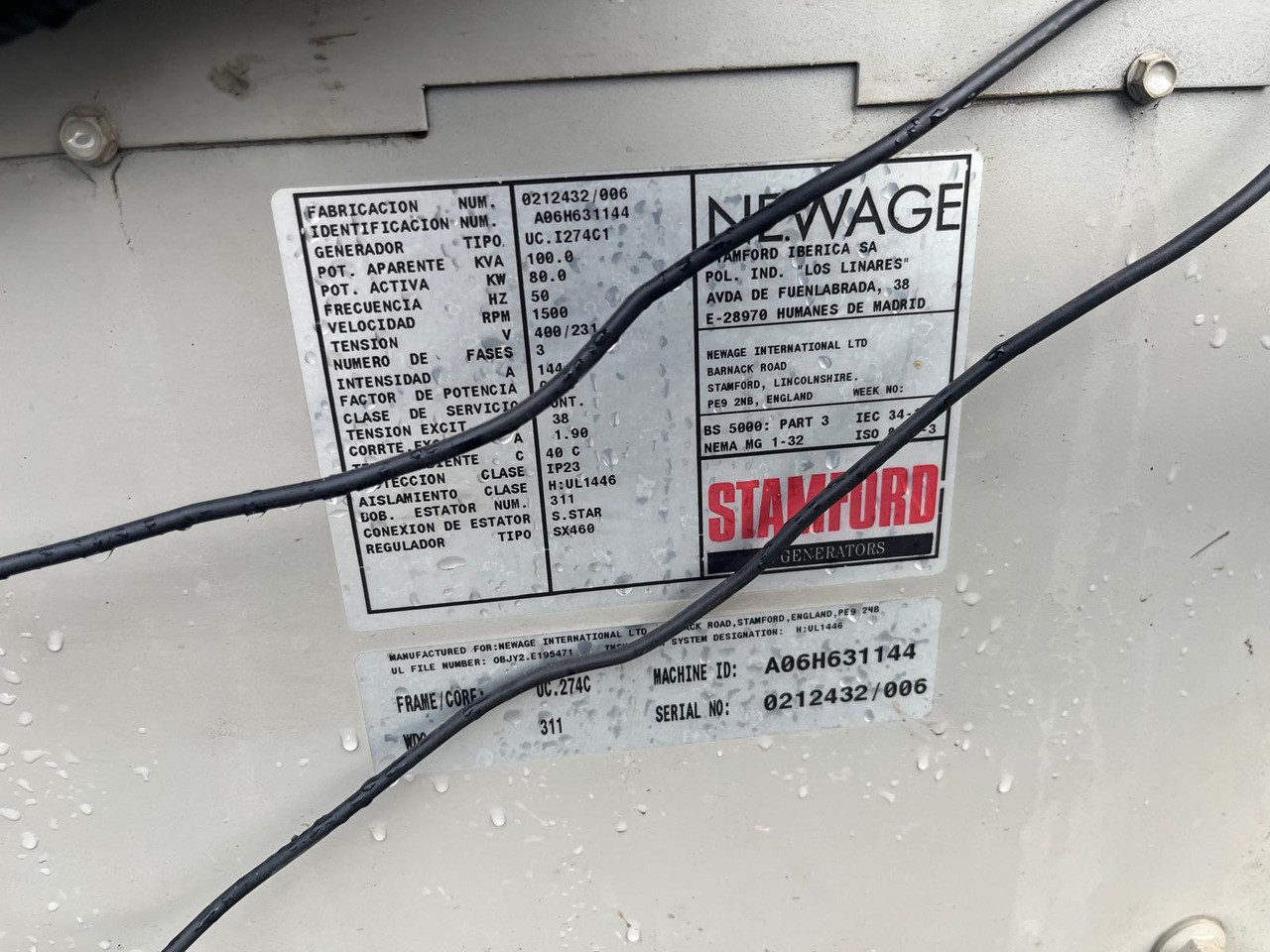 PRAMAC 110 kVa Deutz diesel - Stromgenerator: das Bild 3 PRAMAC 110 kVa Deutz diesel - Stromgenerator: das Bild 3