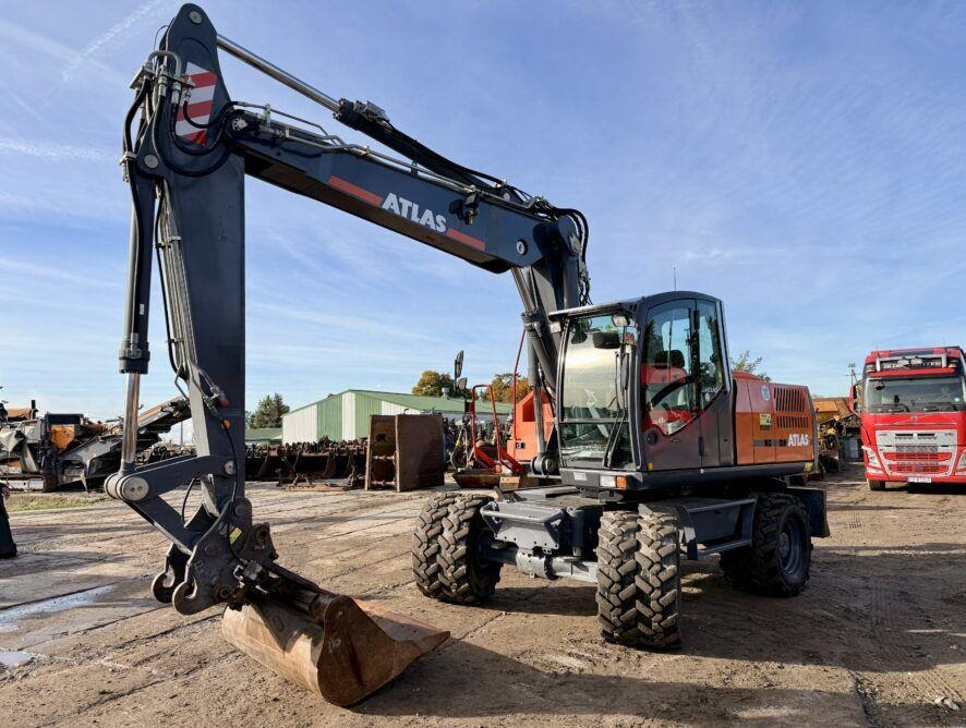 Atlas 190W - Mobilbagger: das Bild 3 Atlas 190W - Mobilbagger: das Bild 3