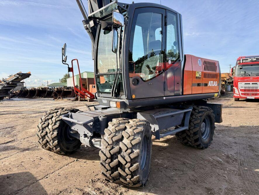 Atlas 190W - Mobilbagger: das Bild 2 Atlas 190W - Mobilbagger: das Bild 2