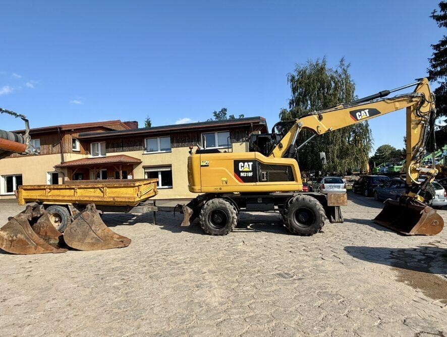 CAT M318F - Mobilbagger: das Bild 4 CAT M318F - Mobilbagger: das Bild 4