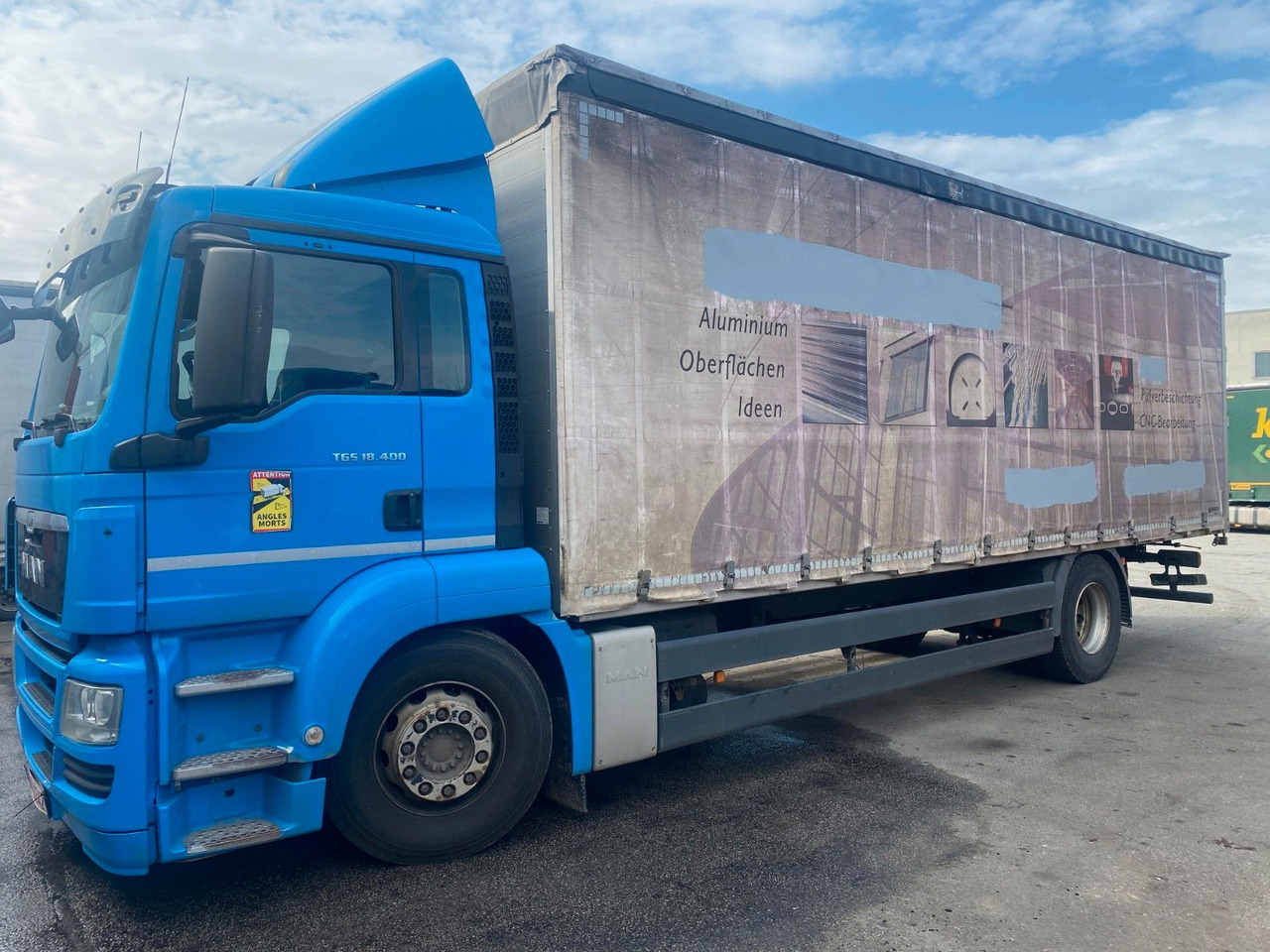 MAN 18.400 8m Lang/10t Nutzlast/2 Stück MAN 18.400 kein 18.440 2 x - Plane LKW: das Bild 5 MAN 18.400 8m Lang/10t Nutzlast/2 Stück MAN 18.400 kein 18.440 2 x - Plane LKW: das Bild 5