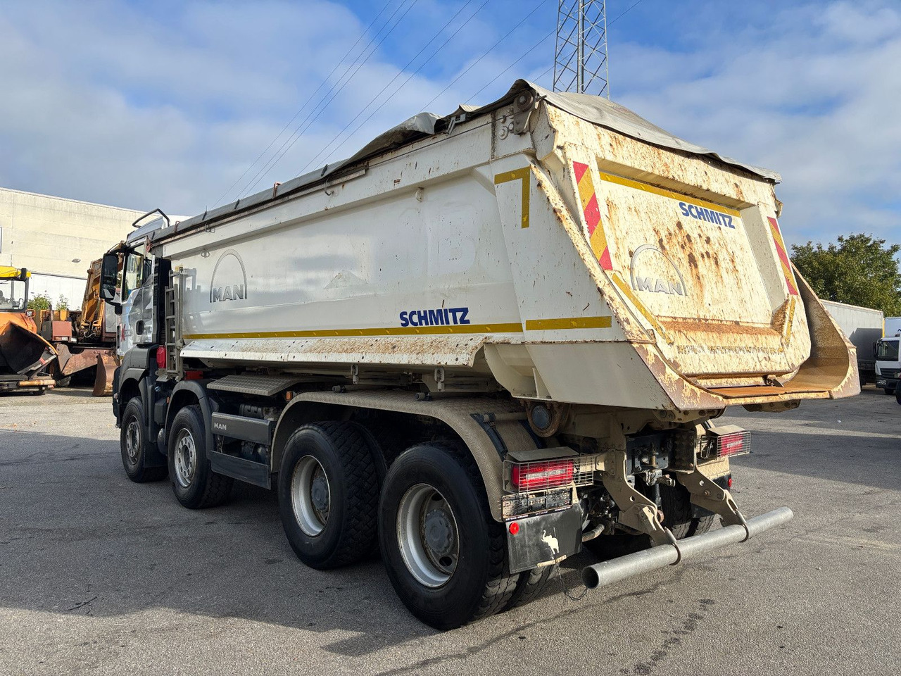 MAN TGS41.510 8x4 Schmitz Muldenkipper Retarder/19m³ - Kipper: das Bild 5 MAN TGS41.510 8x4 Schmitz Muldenkipper Retarder/19m³ - Kipper: das Bild 5
