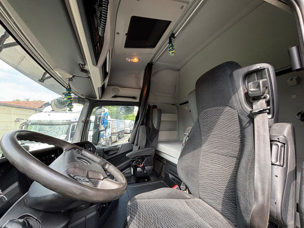 Holztransporter, Autokran Mercedes-Benz Arocs 6x4/Kran Cranab TZ 12.2: das Bild 10