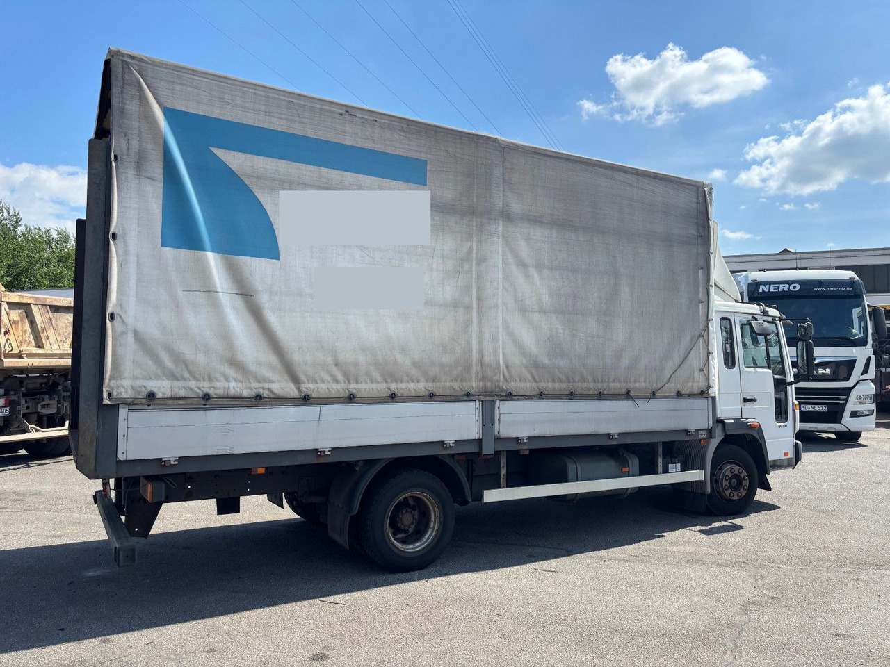 Volvo FL6 Klima/Luftfederung - Planen Transporter: das Bild 4 Volvo FL6 Klima/Luftfederung - Planen Transporter: das Bild 4