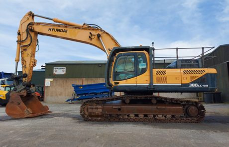 HYUNDAI R380LC-9A - Kettenbagger: das Bild 1 HYUNDAI R380LC-9A - Kettenbagger: das Bild 1