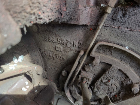Hinterachse Massey Ferguson 290 Transmission Backend, Rear Axle, Lift Cover, Pto 1666929m1: das Bild 7