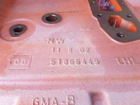 Getriebe New Holland Tm115, Tm125, Case Mxm Transmission Housing 5186644: das Bild 6