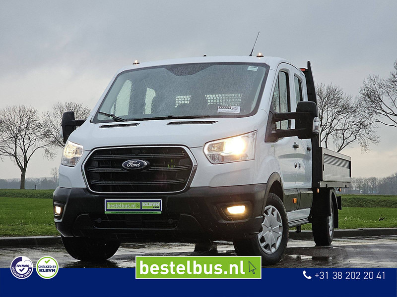 Ford Transit 2.0 L4 Open-Laadbak DC ! - Pritsche Transporter: das Bild 1 Ford Transit 2.0 L4 Open-Laadbak DC ! - Pritsche Transporter: das Bild 1
