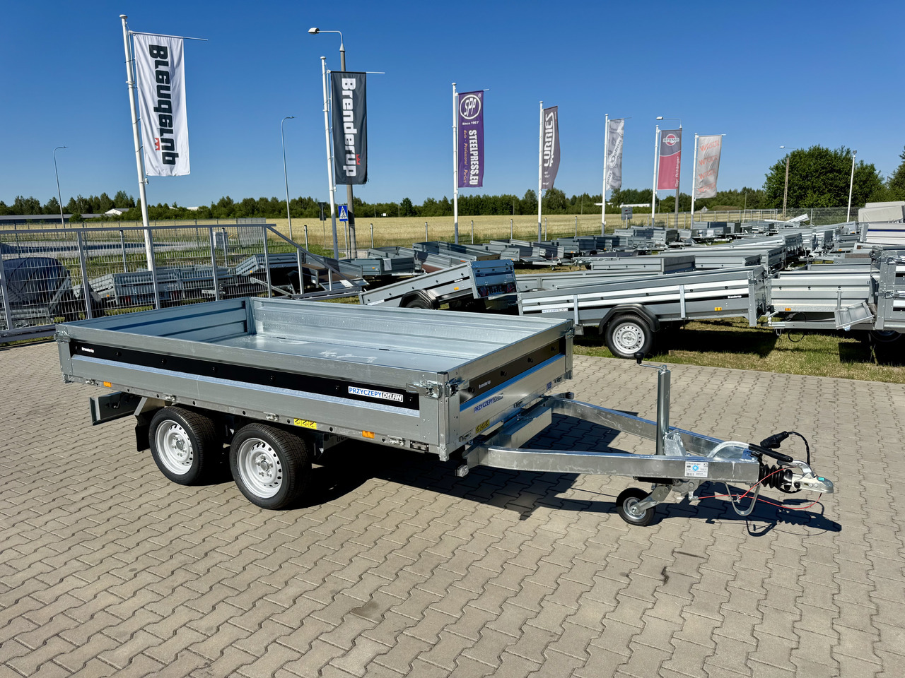 BRENDERUP BT4310STB2700 + najazdy ALU | 308 x 168 cm | 2700kg - Kipper Anhänger: das Bild 3 BRENDERUP BT4310STB2700 + najazdy ALU | 308 x 168 cm | 2700kg - Kipper Anhänger: das Bild 3