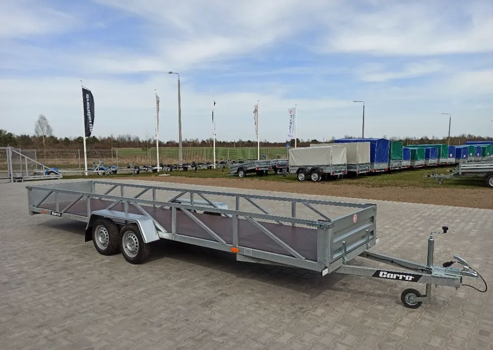 CARRO dłużyca ramowa 612x123 cm, 750 kg - Pritschenanhänger/ Plattformanhänger: das Bild 1 CARRO dłużyca ramowa 612x123 cm, 750 kg - Pritschenanhänger/ Plattformanhänger: das Bild 1