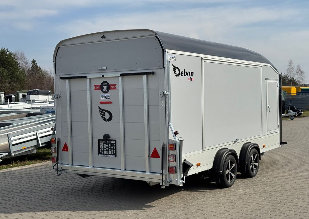 DEBON Debon C1000 - kryta laweta | 490 x 202 cm / 3500kg / felgi ALU / wciągarka elektryczna - Autotransporter Anhänger: das Bild 5 DEBON Debon C1000 - kryta laweta | 490 x 202 cm / 3500kg / felgi ALU / wciągarka elektryczna - Autotransporter Anhänger: das Bild 5