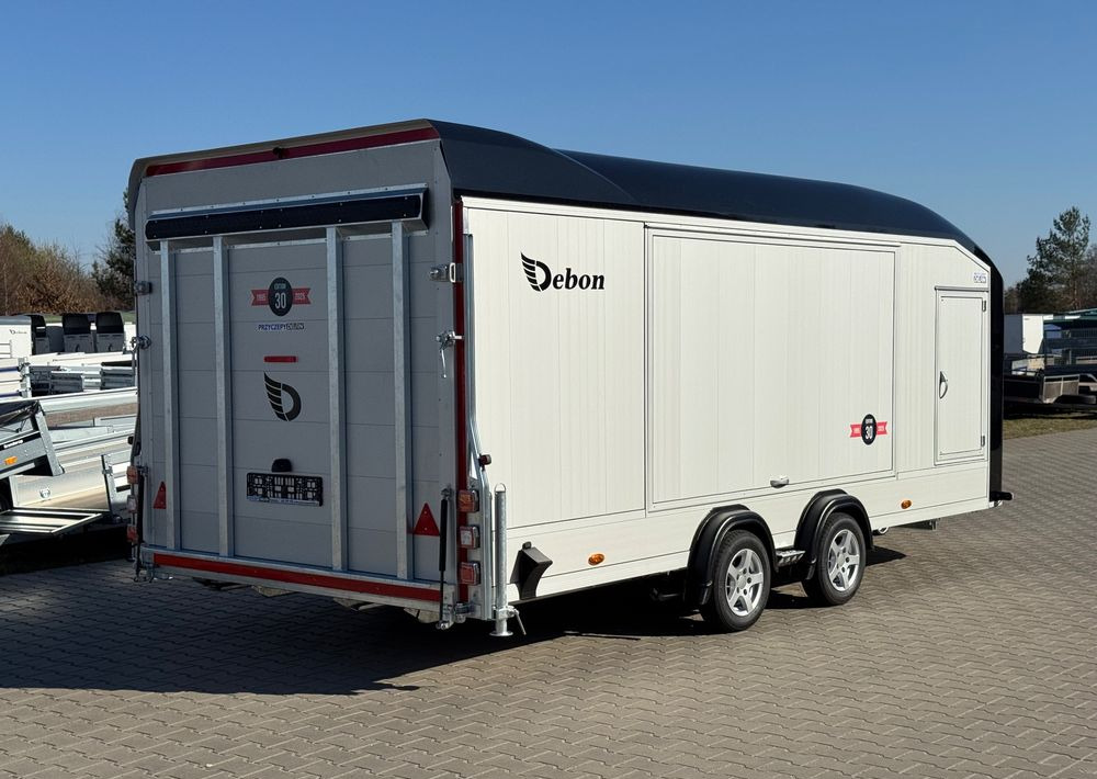 DEBON Debon C2000 - zamknięta przyczepa do przewozu aut, 550 x 215 cm, 3500kg, felgi ALU, wciągarka elektryczna - Autotransporter Anhänger: das Bild 4 DEBON Debon C2000 - zamknięta przyczepa do przewozu aut, 550 x 215 cm, 3500kg, felgi ALU, wciągarka elektryczna - Autotransporter Anhänger: das Bild 4
