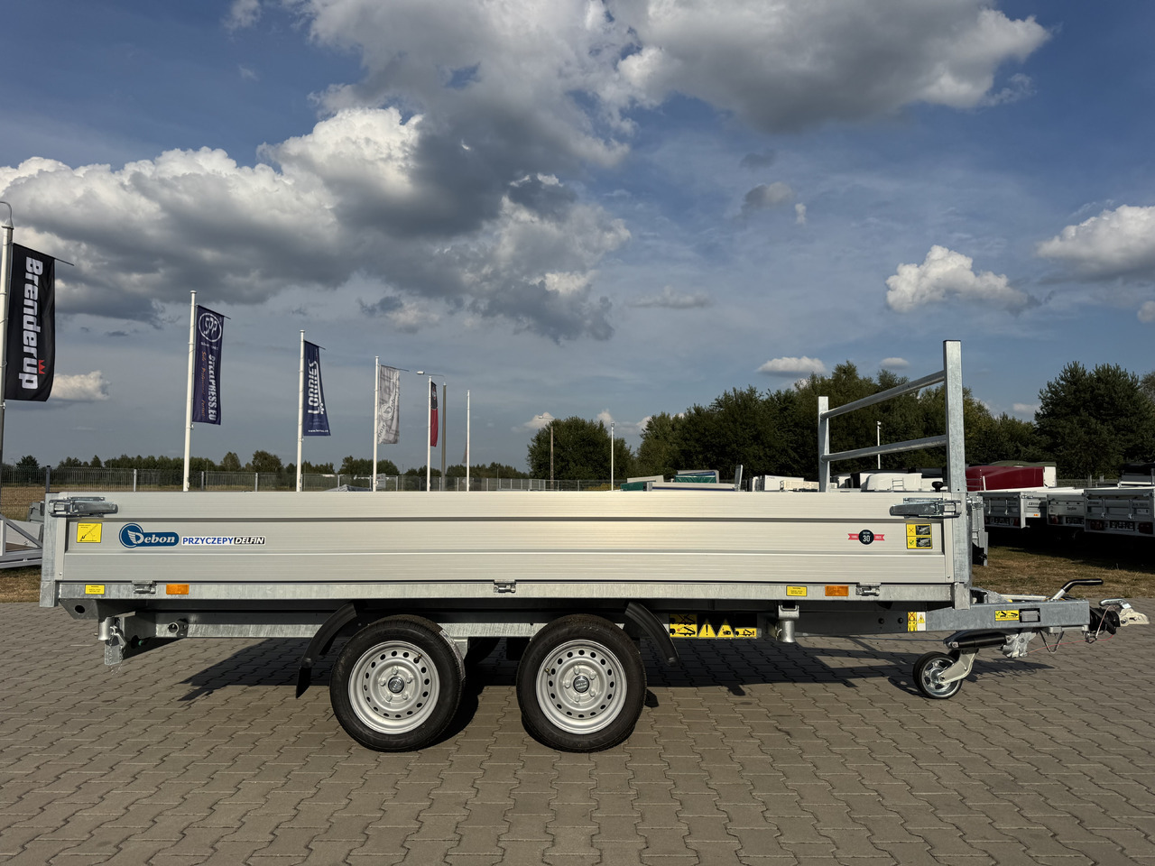 DEBON PW 3.6 Electric 360x180 cm 3.5T - Kipper Anhänger: das Bild 3 DEBON PW 3.6 Electric 360x180 cm 3.5T - Kipper Anhänger: das Bild 3