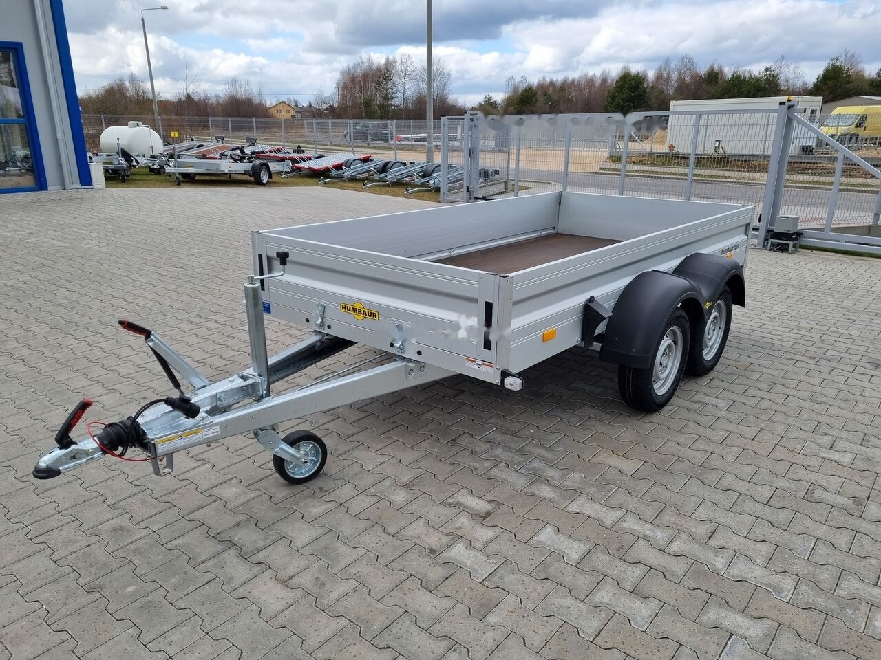 Humbaur HA 203015 przyczepa skrzyniowa dwuosiowa 2T DMC aluminiowe burty - Pritschenanhänger/ Plattformanhänger: das Bild 5 Humbaur HA 203015 przyczepa skrzyniowa dwuosiowa 2T DMC aluminiowe burty - Pritschenanhänger/ Plattformanhänger: das Bild 5