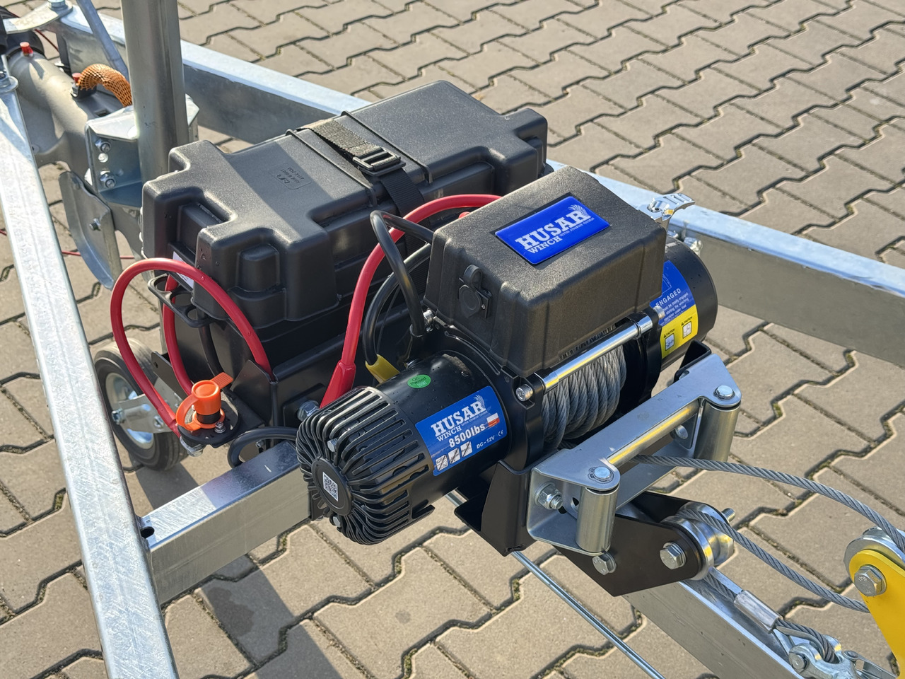 LORRIES TPB35-4925 + wciągarka elektryczna | 3500kg - Kabeltrommelanhänger: das Bild 2 LORRIES TPB35-4925 + wciągarka elektryczna | 3500kg - Kabeltrommelanhänger: das Bild 2