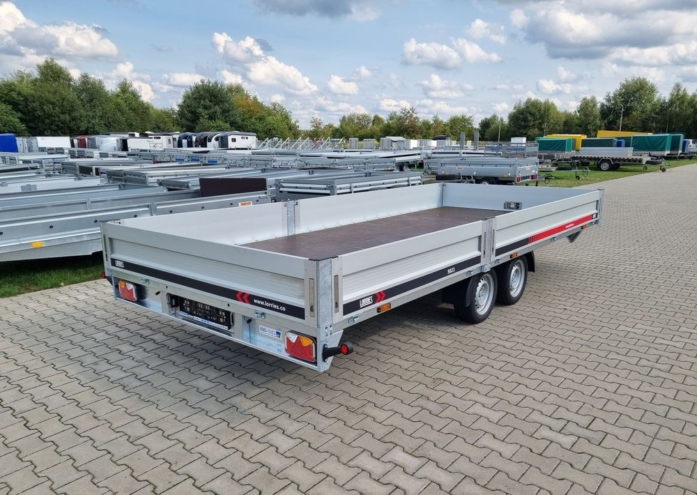 Lorries PLBA 35-5021 - Pritschenanhänger/ Plattformanhänger: das Bild 3 Lorries PLBA 35-5021 - Pritschenanhänger/ Plattformanhänger: das Bild 3