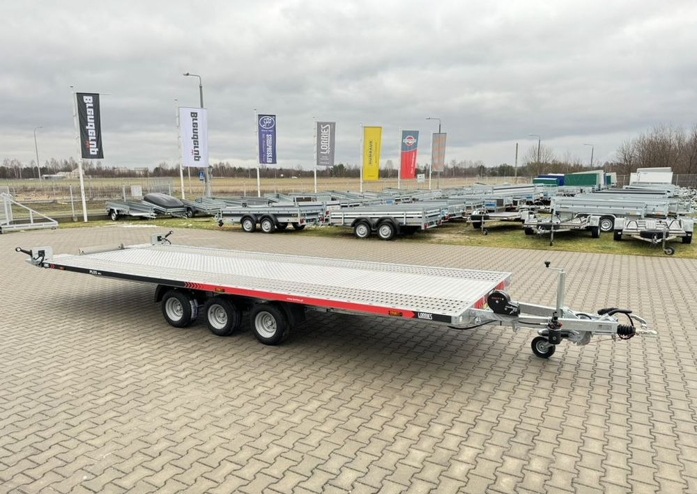 Lorries PLI35-6021 - laweta trzyosiowa uchylna lampy LED pompa hydrauliczna wypełnienie podłogi ALU - Autotransporter Anhänger: das Bild 1 Lorries PLI35-6021 - laweta trzyosiowa uchylna lampy LED pompa hydrauliczna wypełnienie podłogi ALU - Autotransporter Anhänger: das Bild 1
