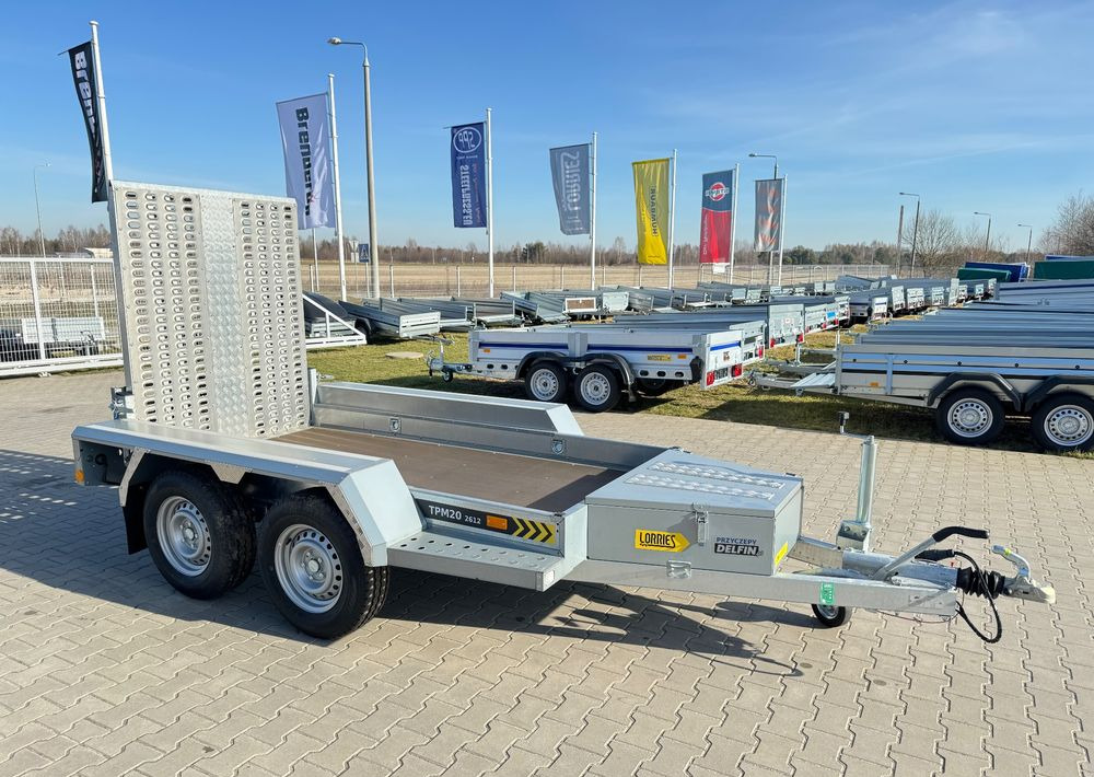 Lorries TPM 20 przyczepa do przewozu koparki, bobcat , koparka 2700 kg - Baumaschinenanhänger: das Bild 1 Lorries TPM 20 przyczepa do przewozu koparki, bobcat , koparka 2700 kg - Baumaschinenanhänger: das Bild 1