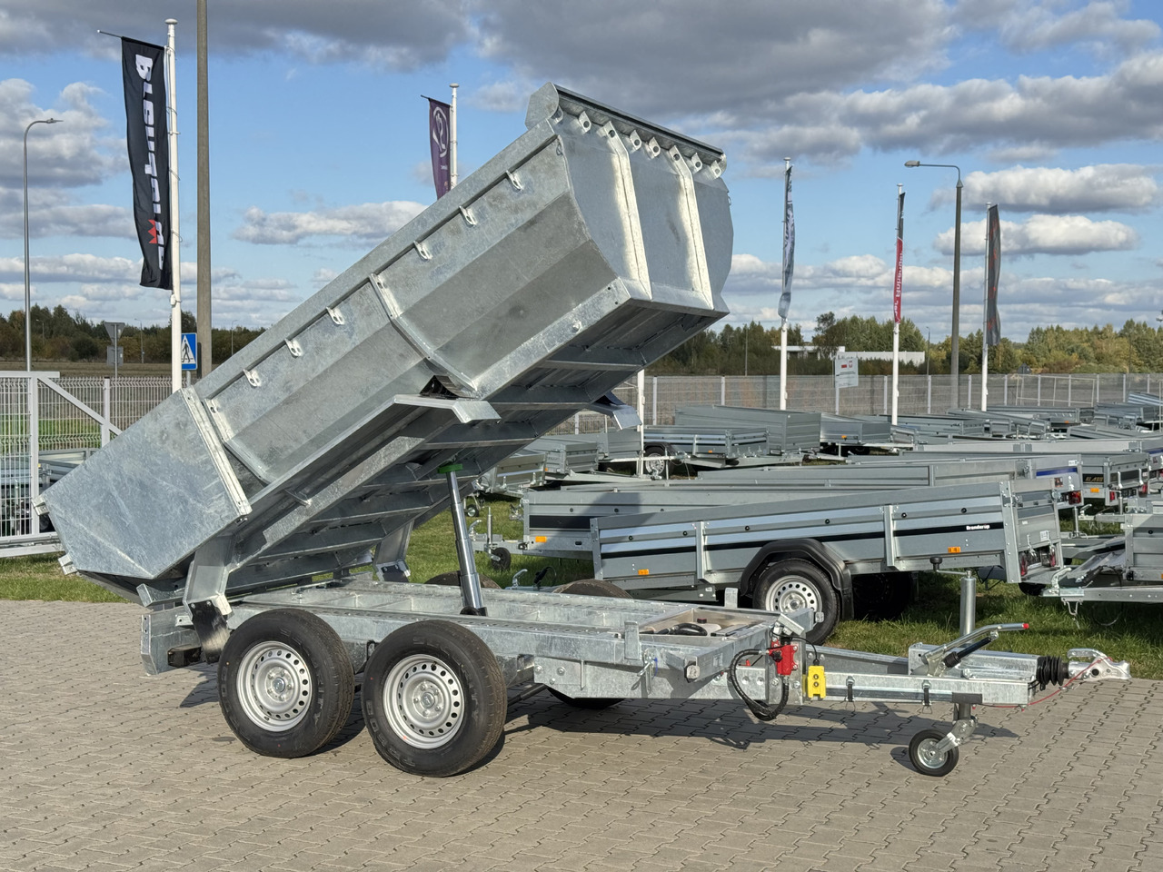 NIEWIADÓW KPW3530.18HT EPP | 300×180cm / 3500kg / kiper wywrotka tipper, muldenkipper - Kipper Anhänger: das Bild 1 NIEWIADÓW KPW3530.18HT EPP | 300×180cm / 3500kg / kiper wywrotka tipper, muldenkipper - Kipper Anhänger: das Bild 1