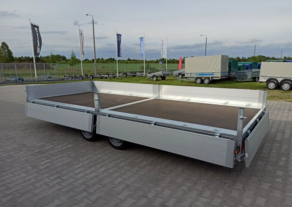 Pritschenanhänger/ Plattformanhänger neu kaufen Stema Przyczepa 510x213 cm ALU 3,5T hamowana: das Bild 13