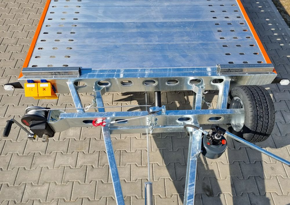 Autotransporter Anhänger neu kaufen WIOLA L35G65P hydraulic lifting 650x216 cm 3.5T GVW for vans trucks: das Bild 16